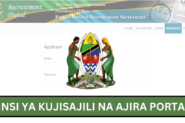 Jinsi ya Kujisajili/Kujiunga na Ajira Portal (Utumishi)