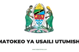 Matokeo ya Usaili Utumishi (PSRS) – 2024 PDF