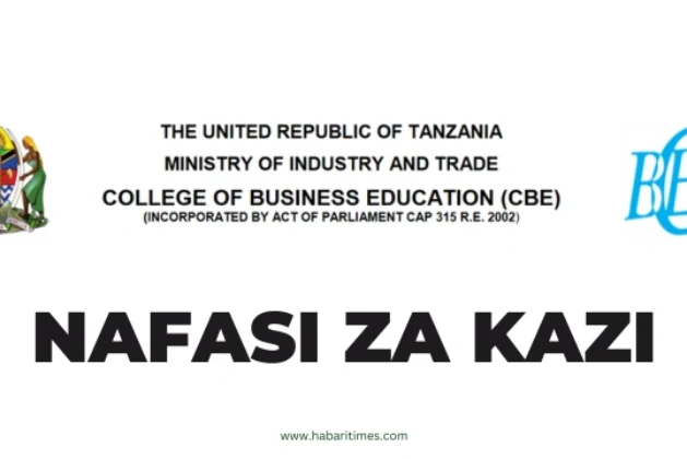 Nafasi za kazi CBE Tanzania – July 2024